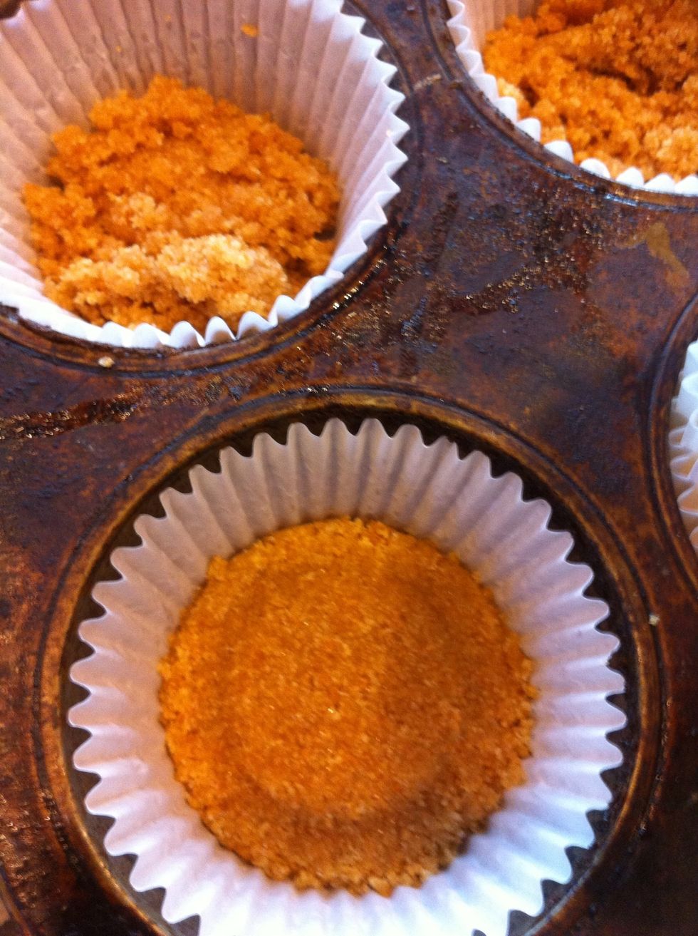 Bake 325, for about 6-7 minutes. So that it firms up