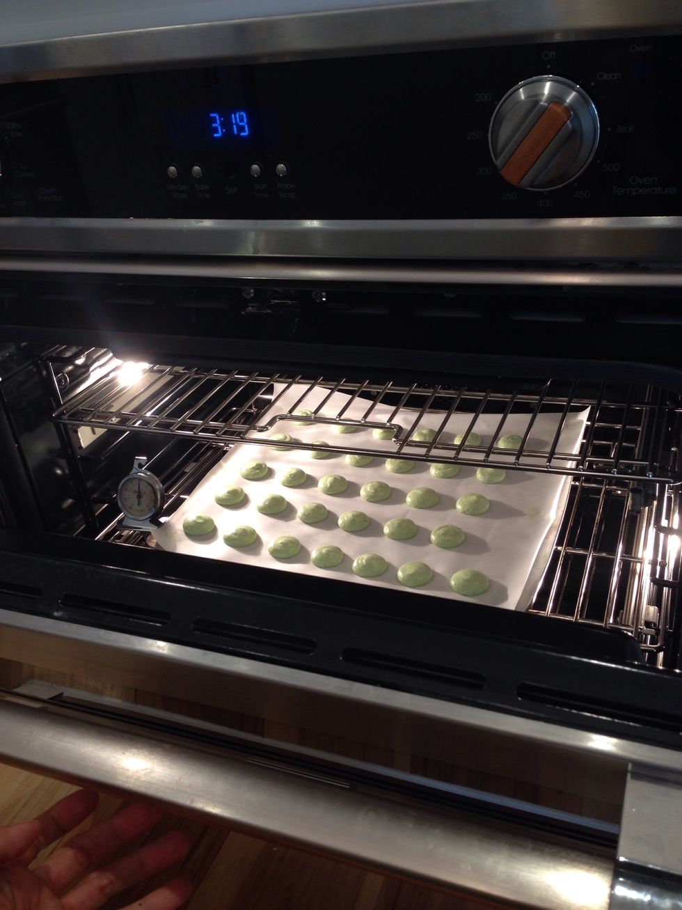 Bake 350' f, 12 min.