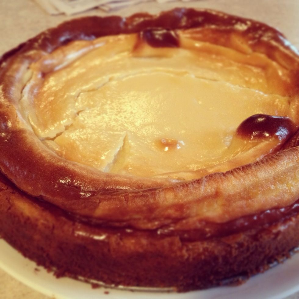 Bake @ 350 for 55-60 minutes. Best served chilled.