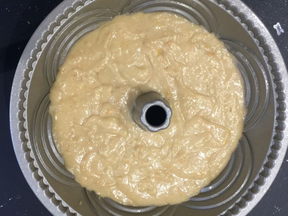 Bake 40 mins in a preheated oven 180C