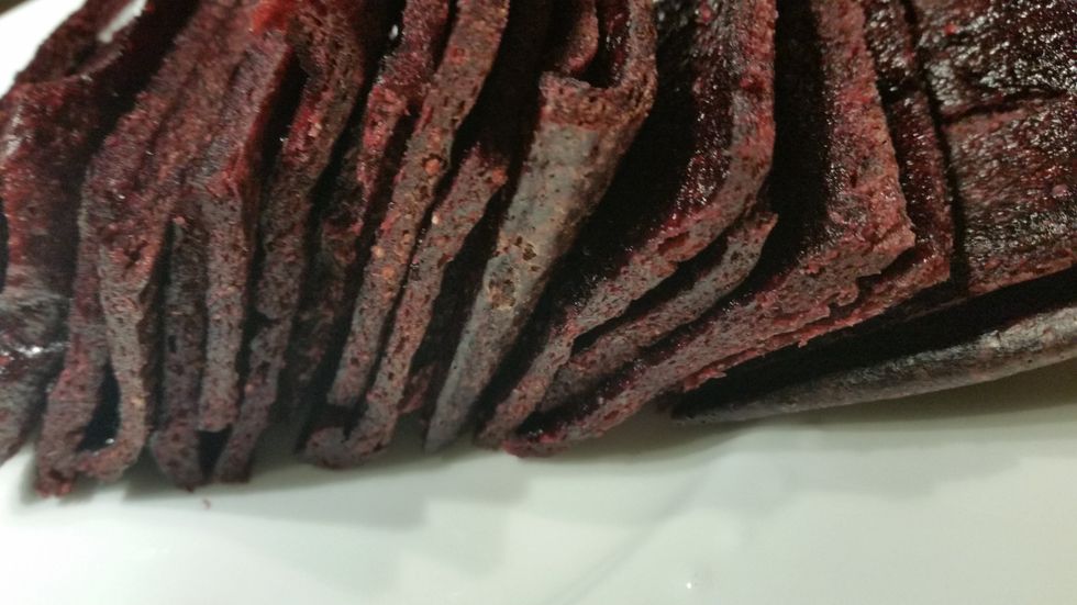 Bake 6 hours, or until no longer wet