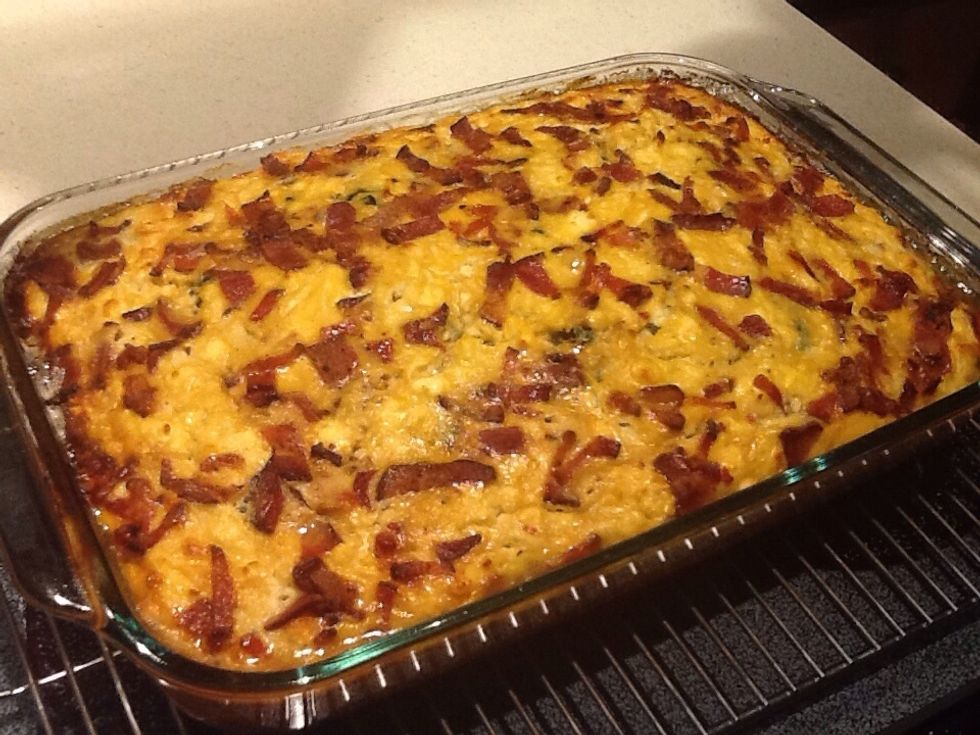 Bake 70 min. Allow to cool.