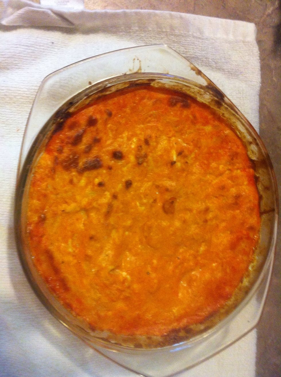 Bake a 400 for about 20 minutes