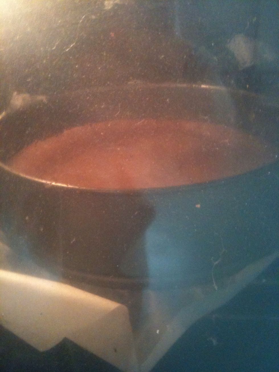 Bake a cake (I made a chocolatecake)