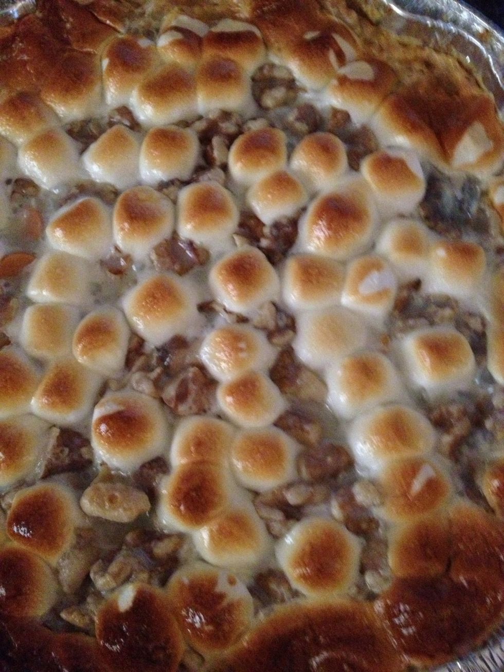 Bake about 10-15 mins at 350 - remove tray from oven and let it cool for at least two hours before eating - you can eat it hot also but the milk will not be set -you can refrigerate after cooled