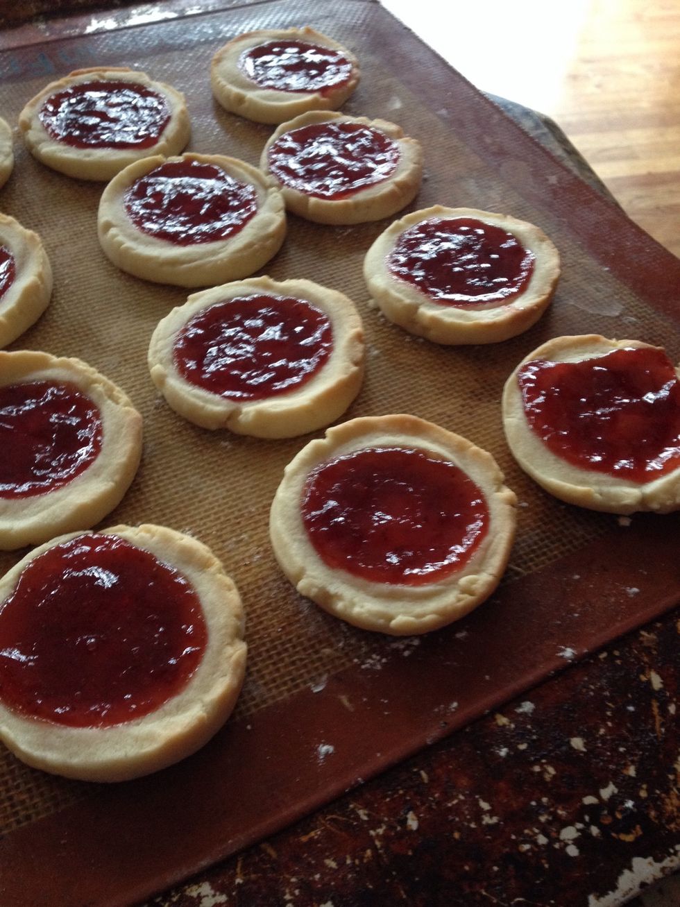 Bake about 17 minutes