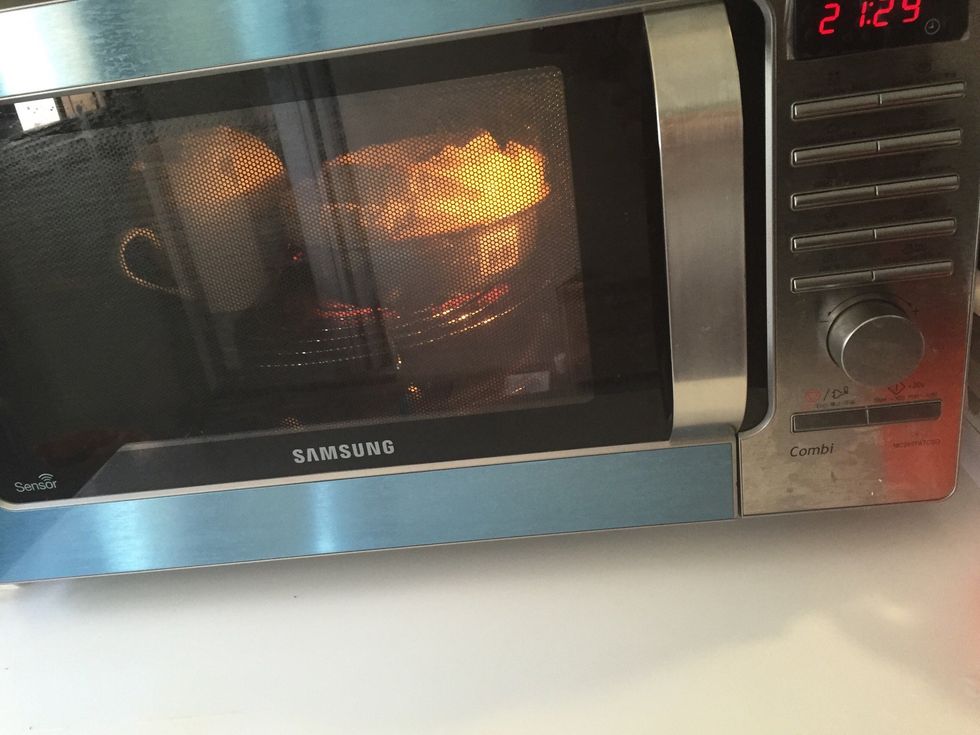 Bake at 160c for 30 minutes or until done.