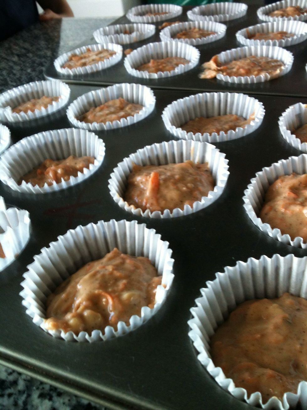 Bake at 170 degrees Celsius for 25 minutes.