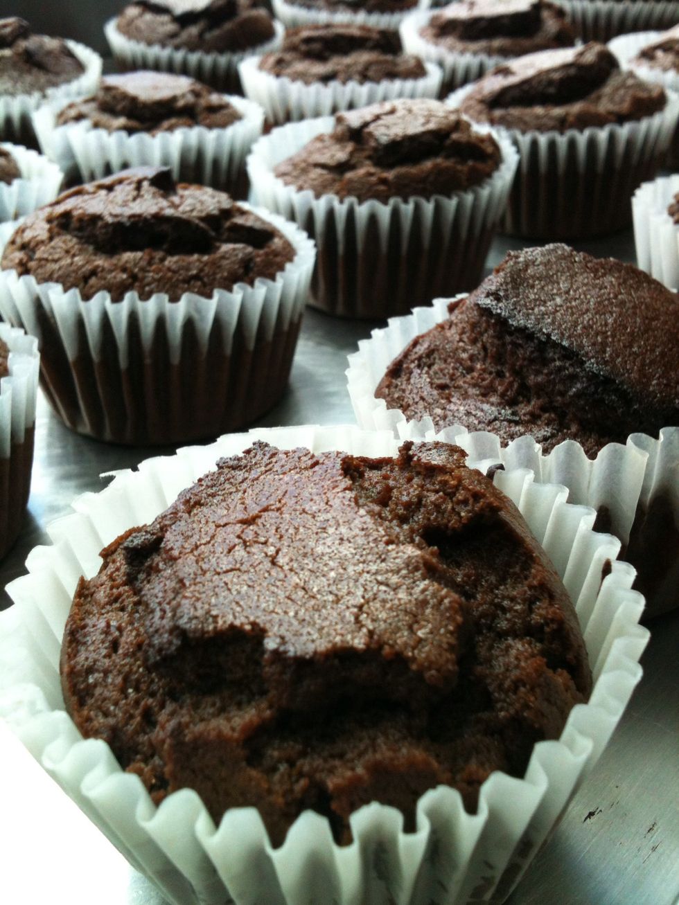 Bake at 170 degrees celsius for 25 minutes