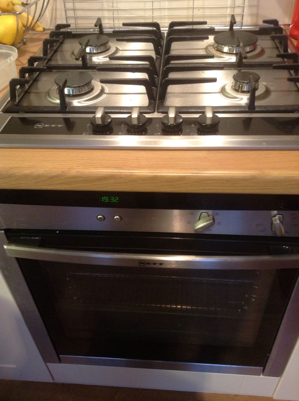 Bake at 180 degrees for 20 minutes.