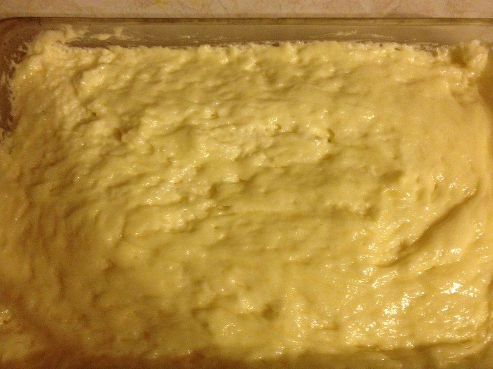 Bake at 350'C for 20 minutes.