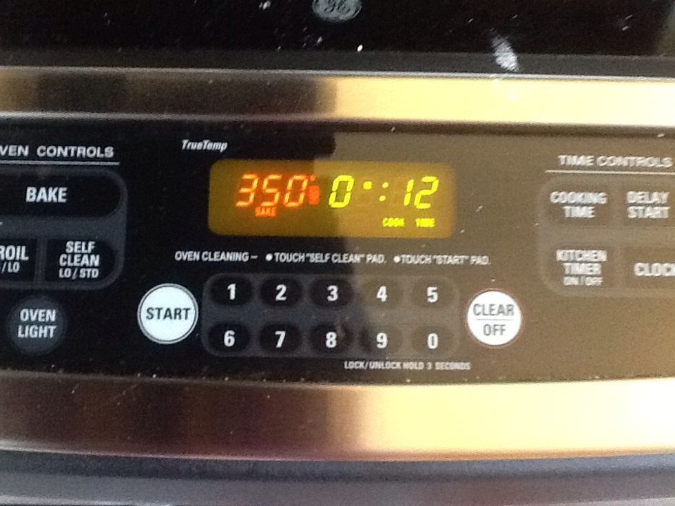 Bake at 350 degrees for 12 minutes. Let cool on pans for 2 minutes.