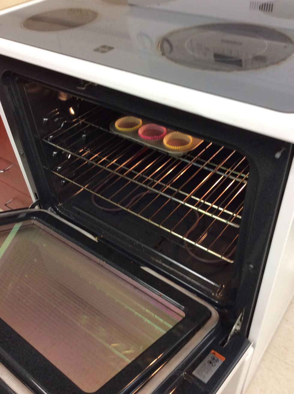 Bake at 350 degrees for 20 - 25 minutes.