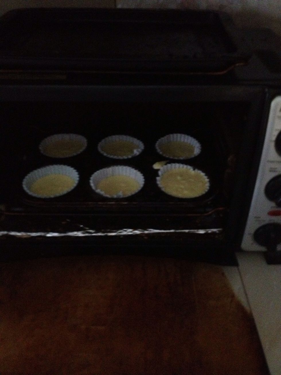 Bake at 350 degrees for 20 minutes.