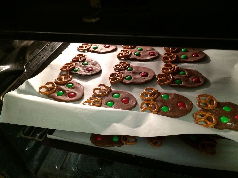 Bake at 375 for 8 minutes