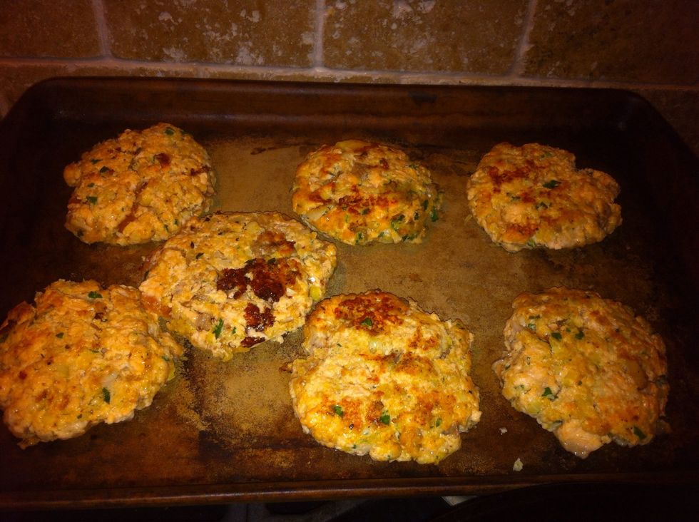 Bake at 375 for about 10-12 minutes until cooked through.