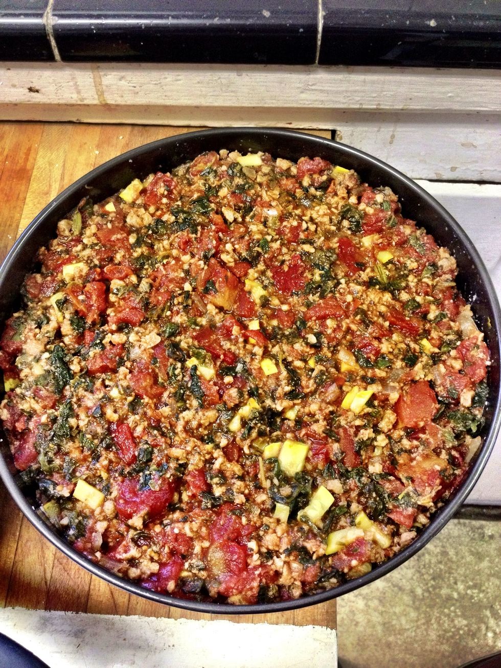 Bake at 400 degrees for 15 minutes.