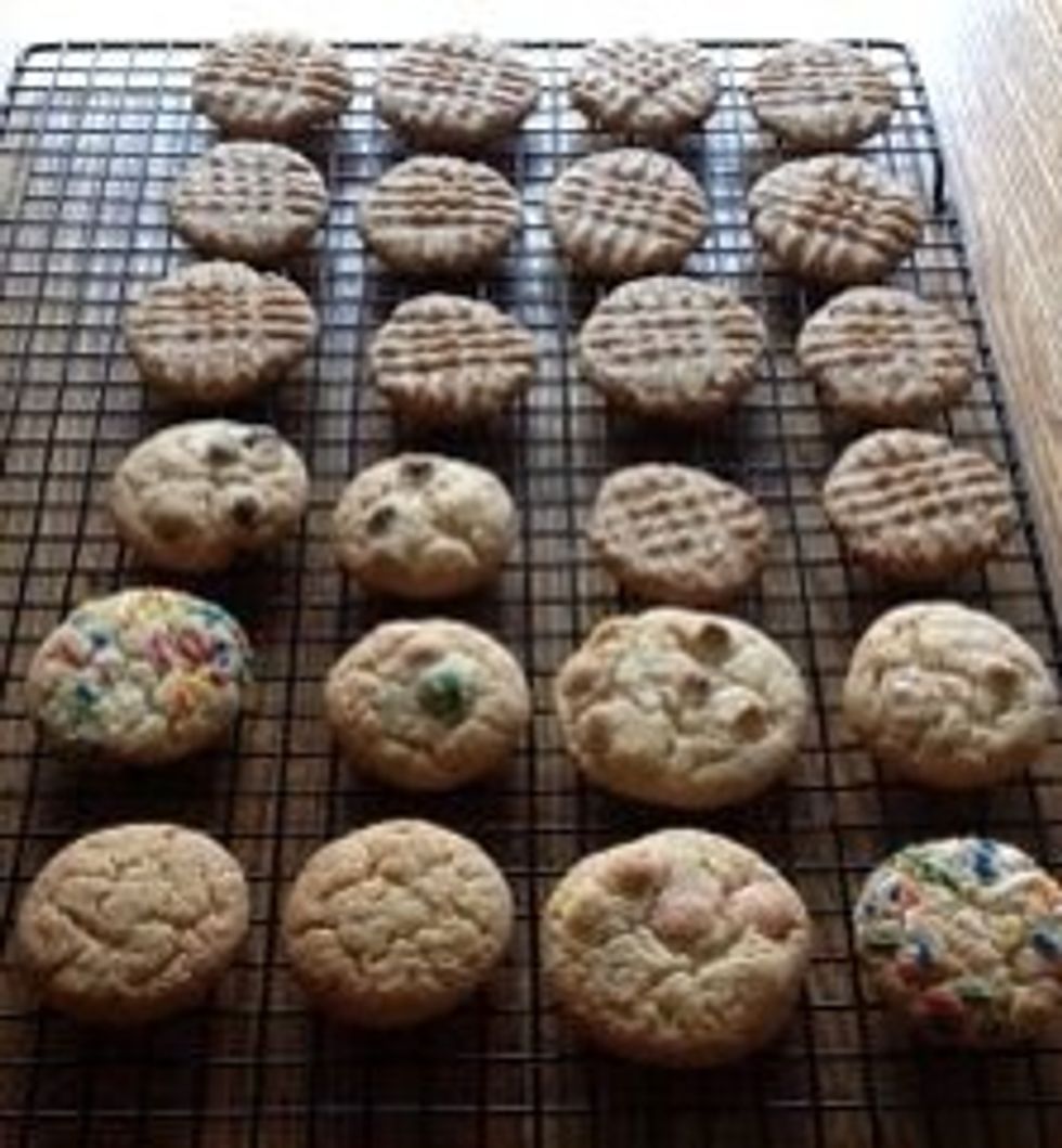 Bake cookies and donate to a bake sale.