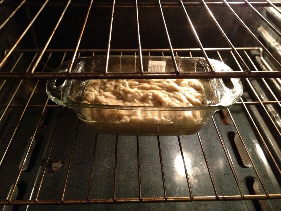 Bake for 1 hour at 350 degrees