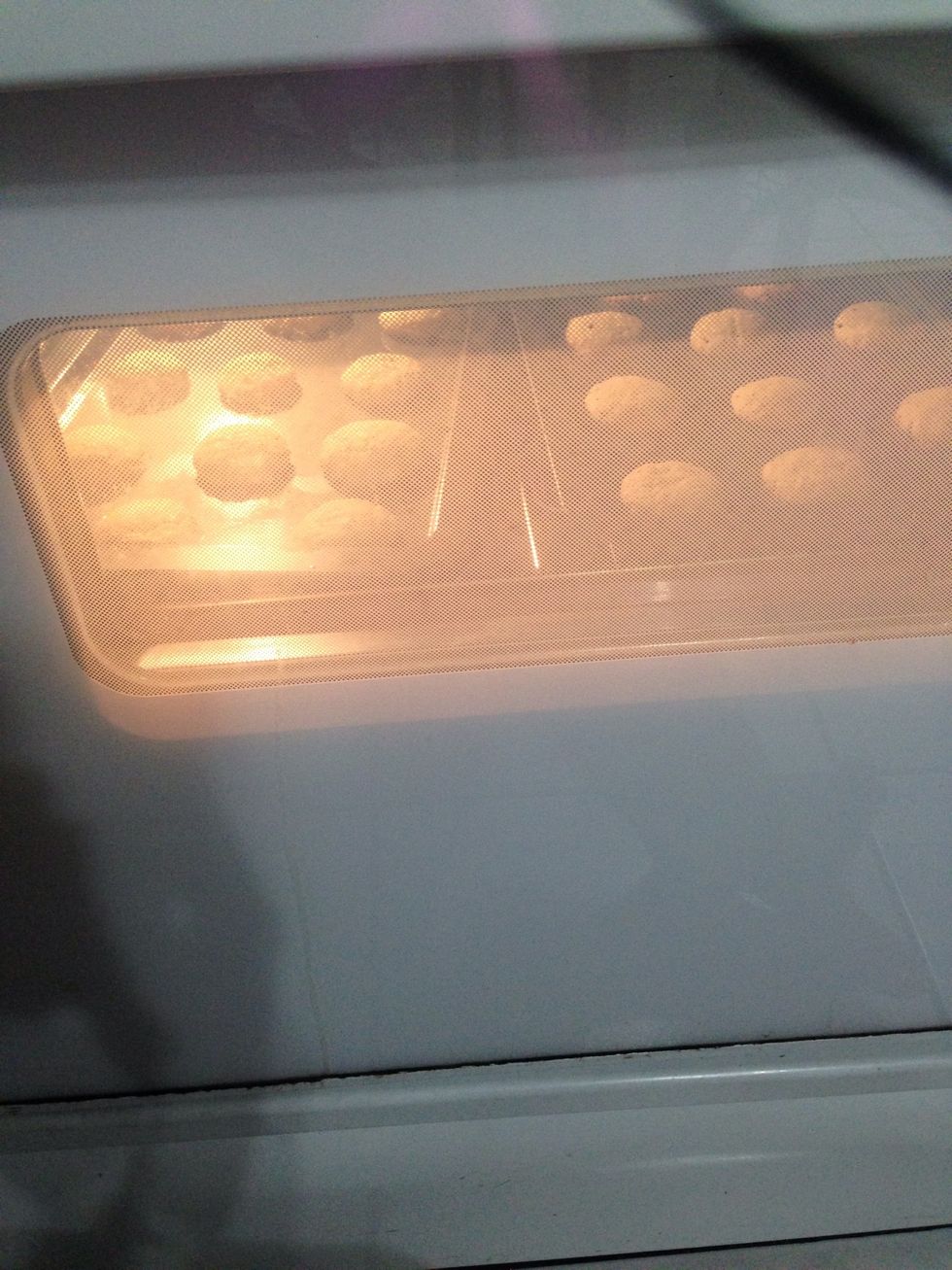 Bake for 10-14 minutes or until golden brown on edges. (I baked the cookies for 14)