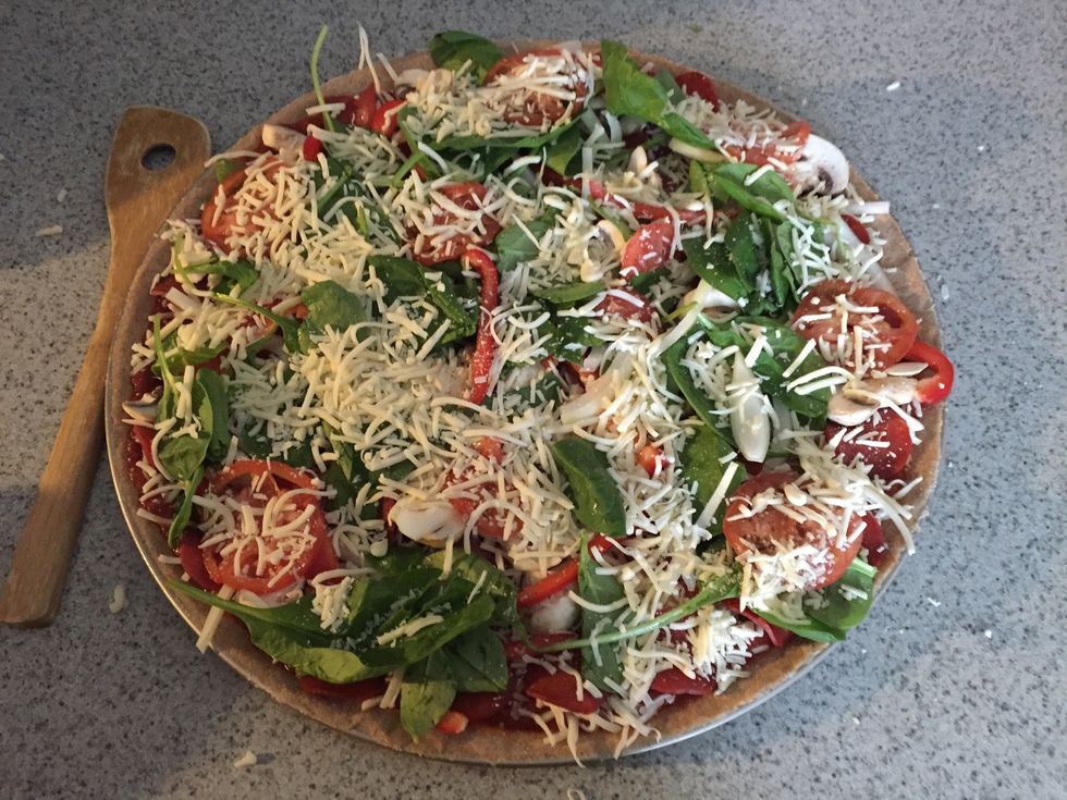 Bake for 15-20 minutes or until desired cooking level is reached.