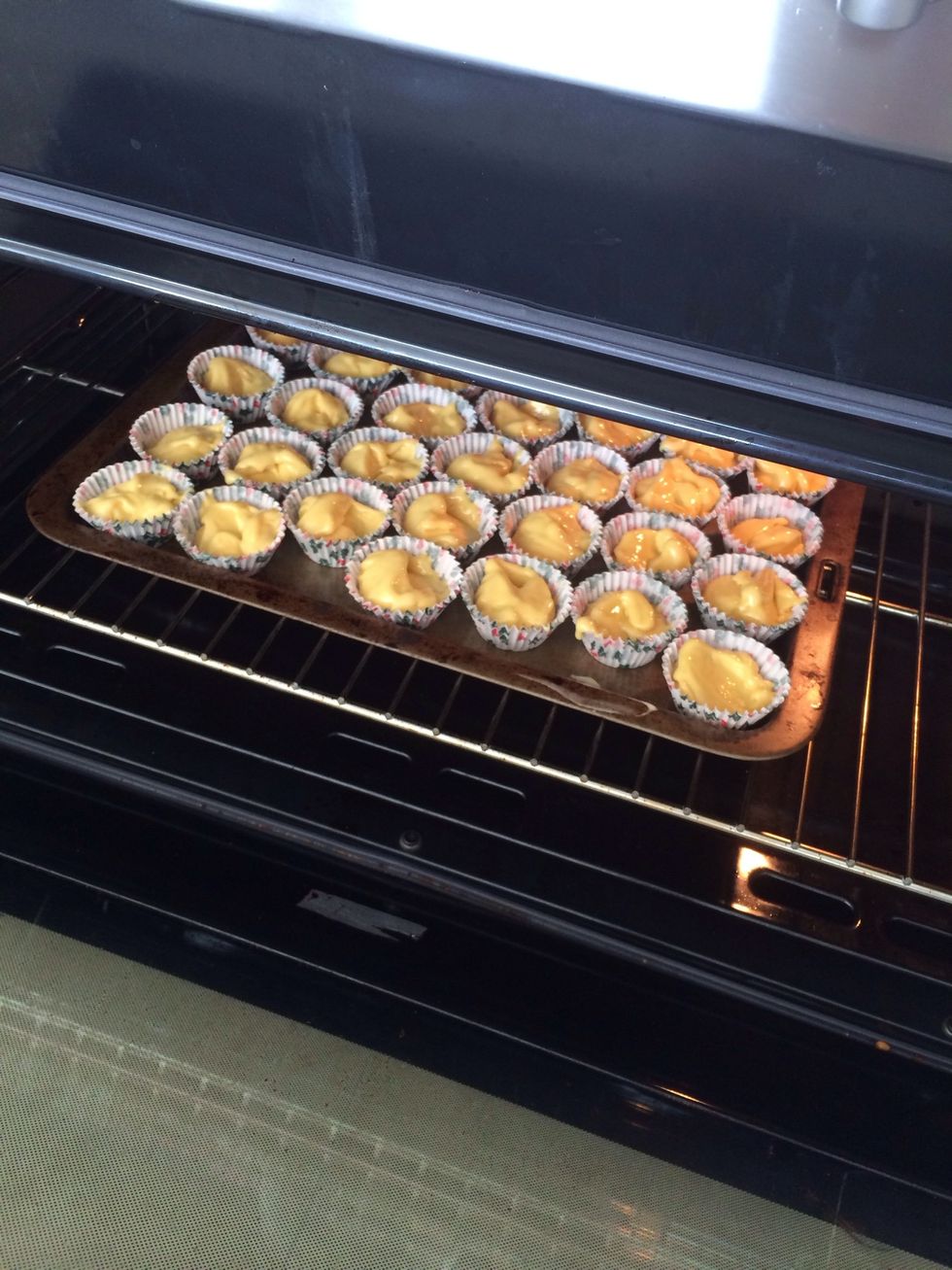 Bake for 15 minutes.