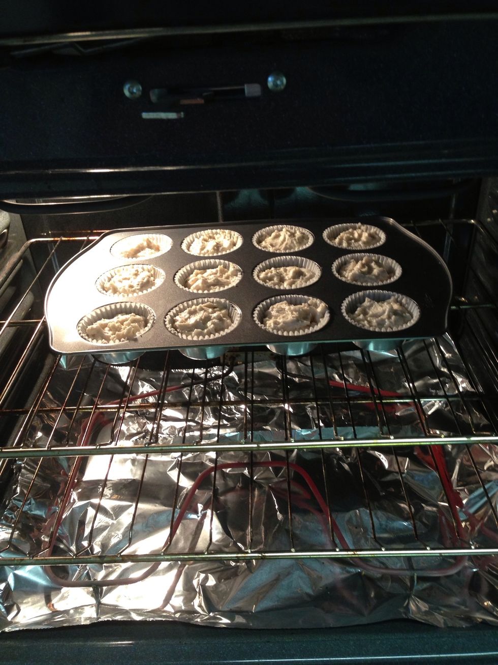 Bake for 20-25 minutes until golden brown.
