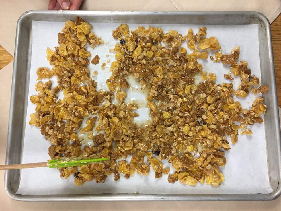 Bake for 20 minutes at 300 degrees or until golden brown.