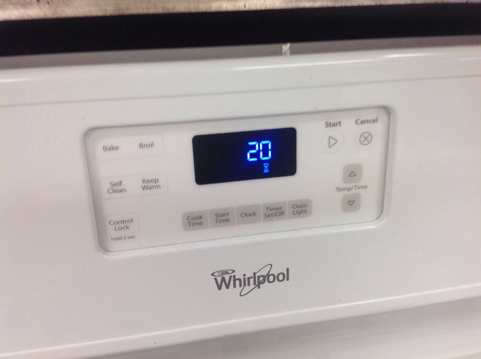 Bake for 20 minutes or until they are golden brown and sizzling hot.