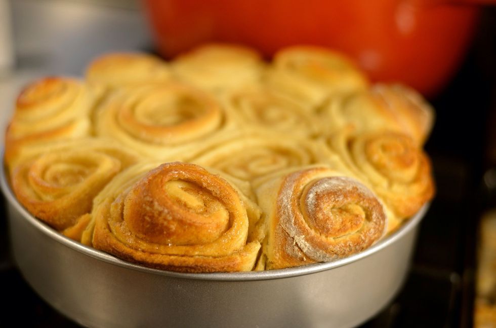 Bake for 25-30 minutes, at 350 degrees Fahrenheit, and enjoy immmmmensely!!'