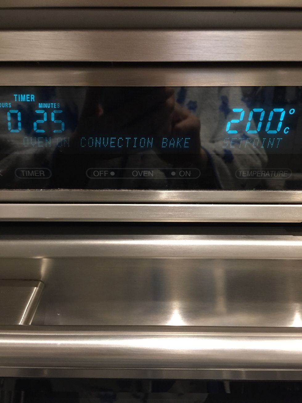 Bake for 25 mins