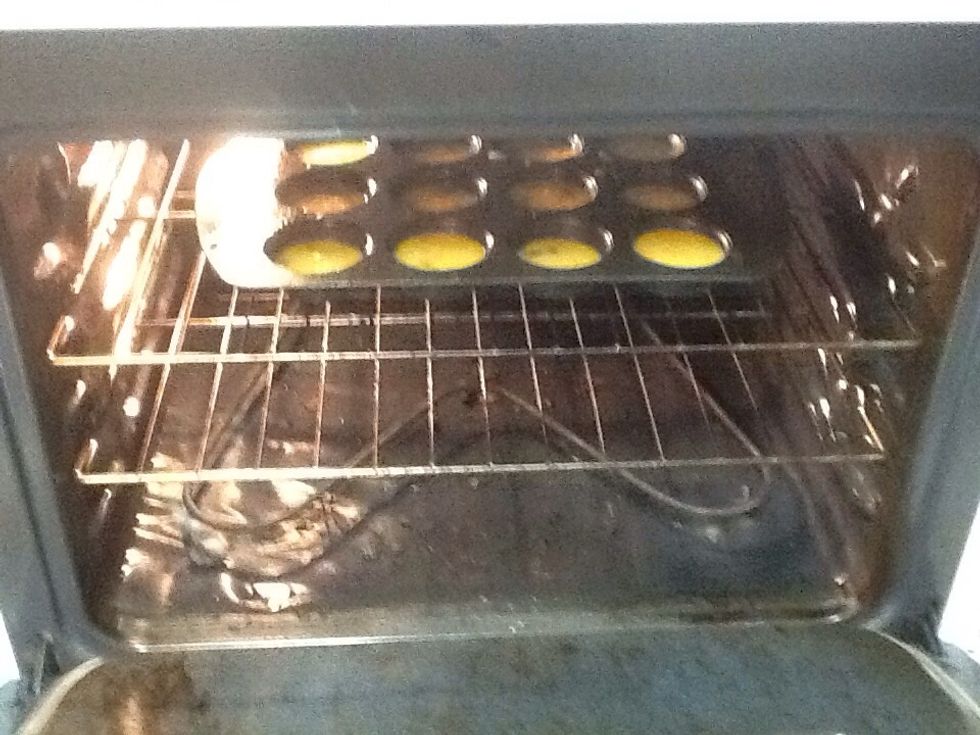 Bake for 25 minutes on 350 degrees