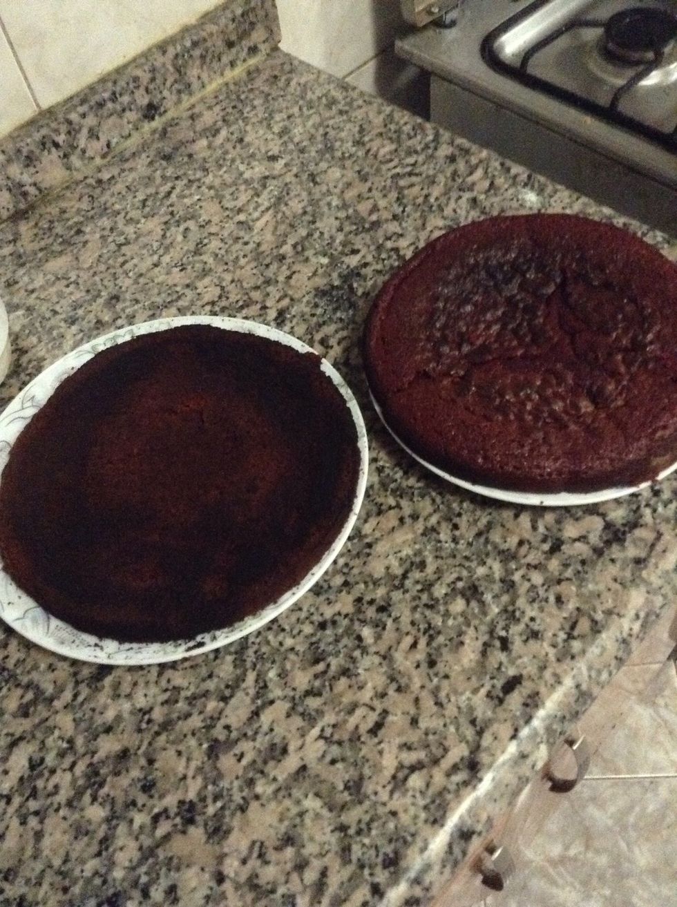 Bake for 25 minutes or till the toothpick inserted comes out clean