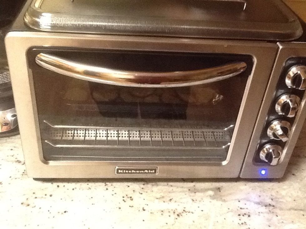 Bake for 30 minutes at 350.