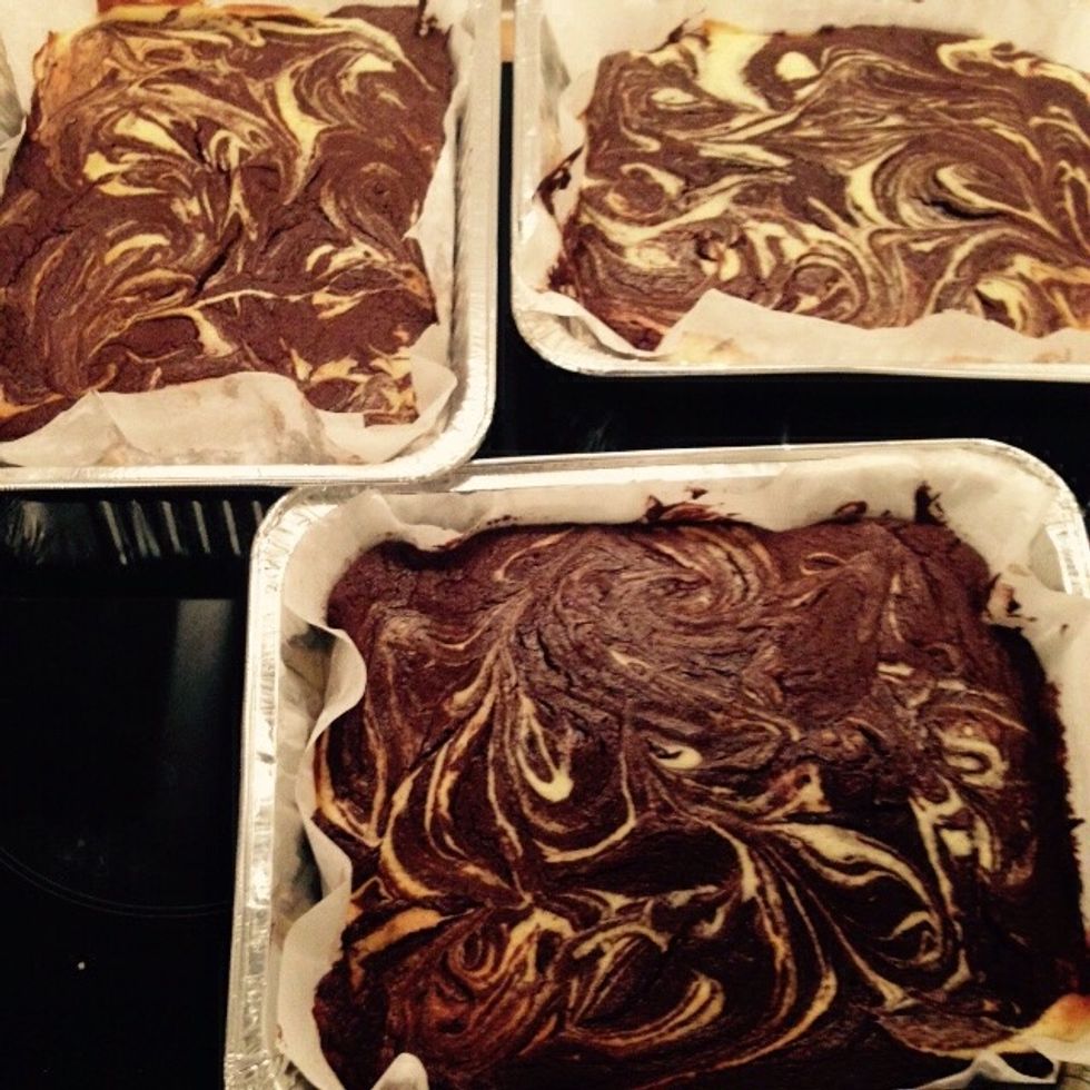 Bake for 30min in a preheated 160C oven. They look marbleous (little wordplay)