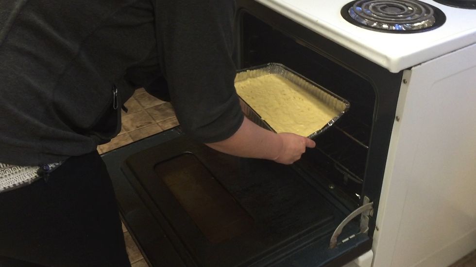 Bake for 35-40 minutes.