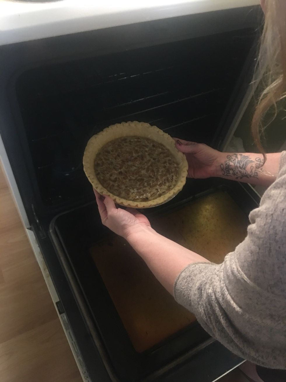 Bake for 35 min