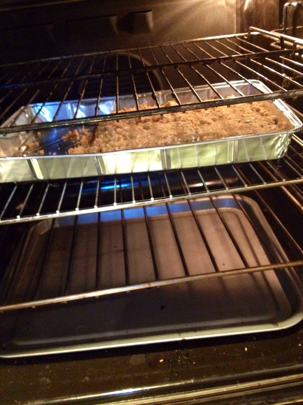 Bake for 35 to 40 minutes or until lightly browned
