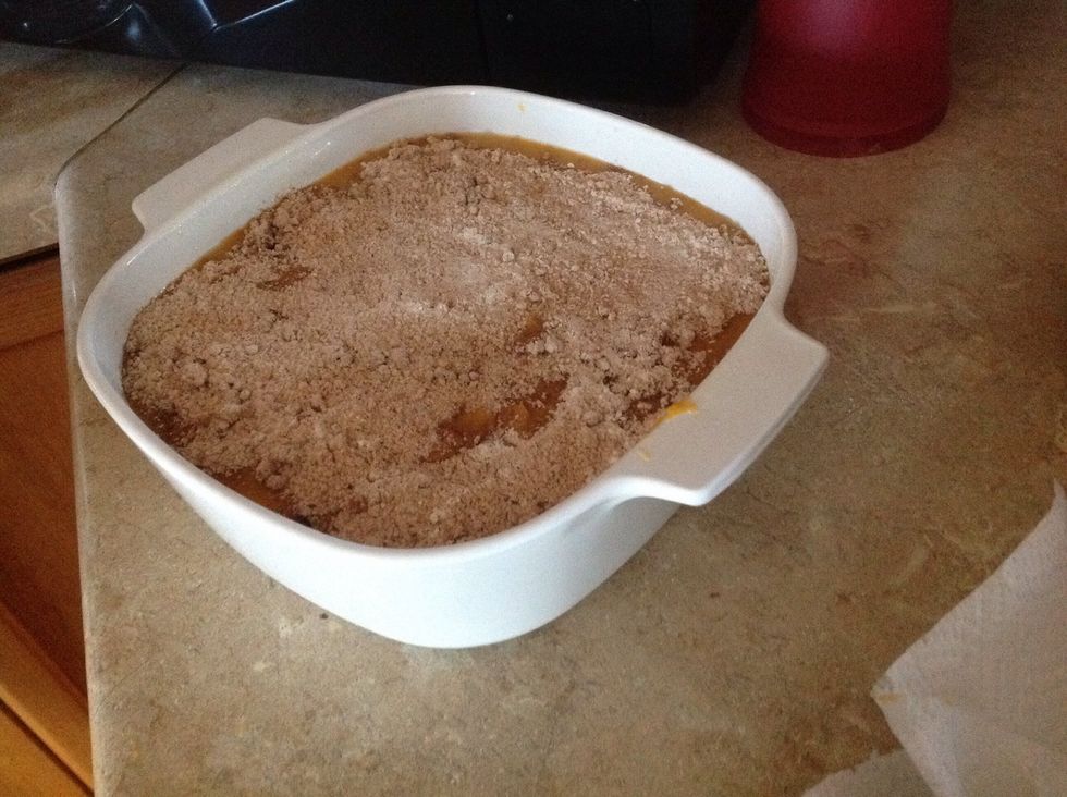 Bake for 35 to 40 minutes.