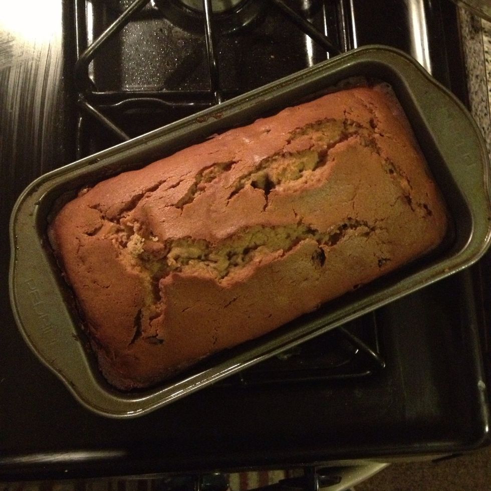 Bake for 40-50 minutes or until a toothpick inserted into the center comes out clean.