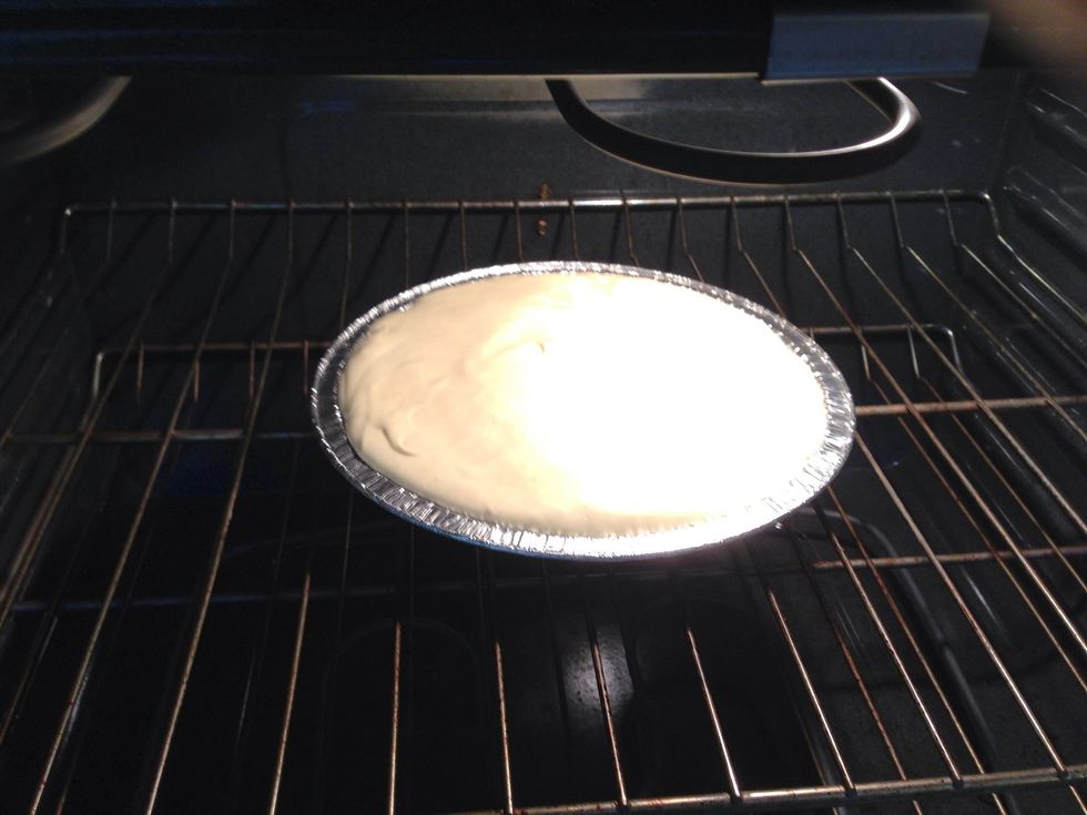 Bake for 45 mins to an hour. Once done, let it sit at room temperature for 10 to 20 minutes and place in the refrigerator for 2 to 3 hours.