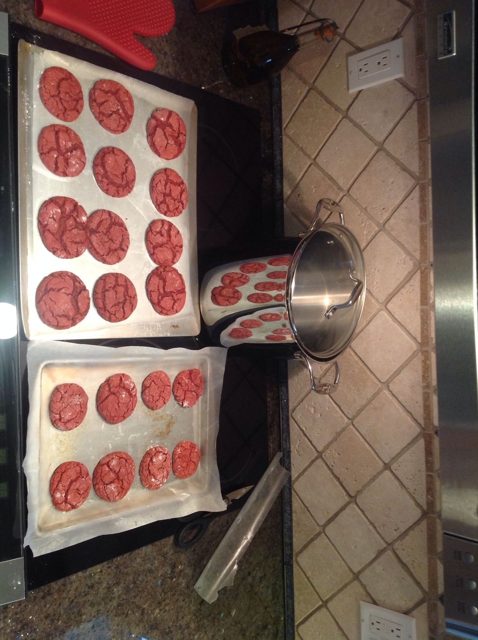 Bake for 7-10 minutes, then let cool