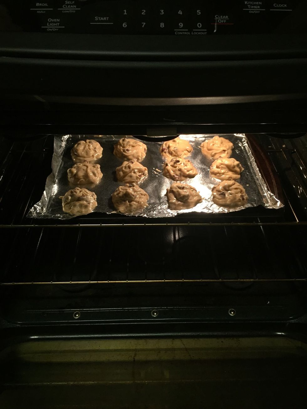 Bake for 9-11 minutes!