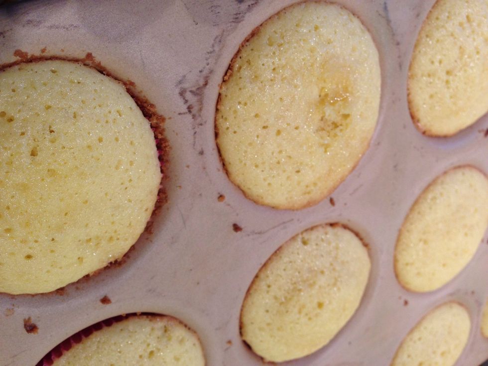 Bake for about 15 minute! Watch it carefully!