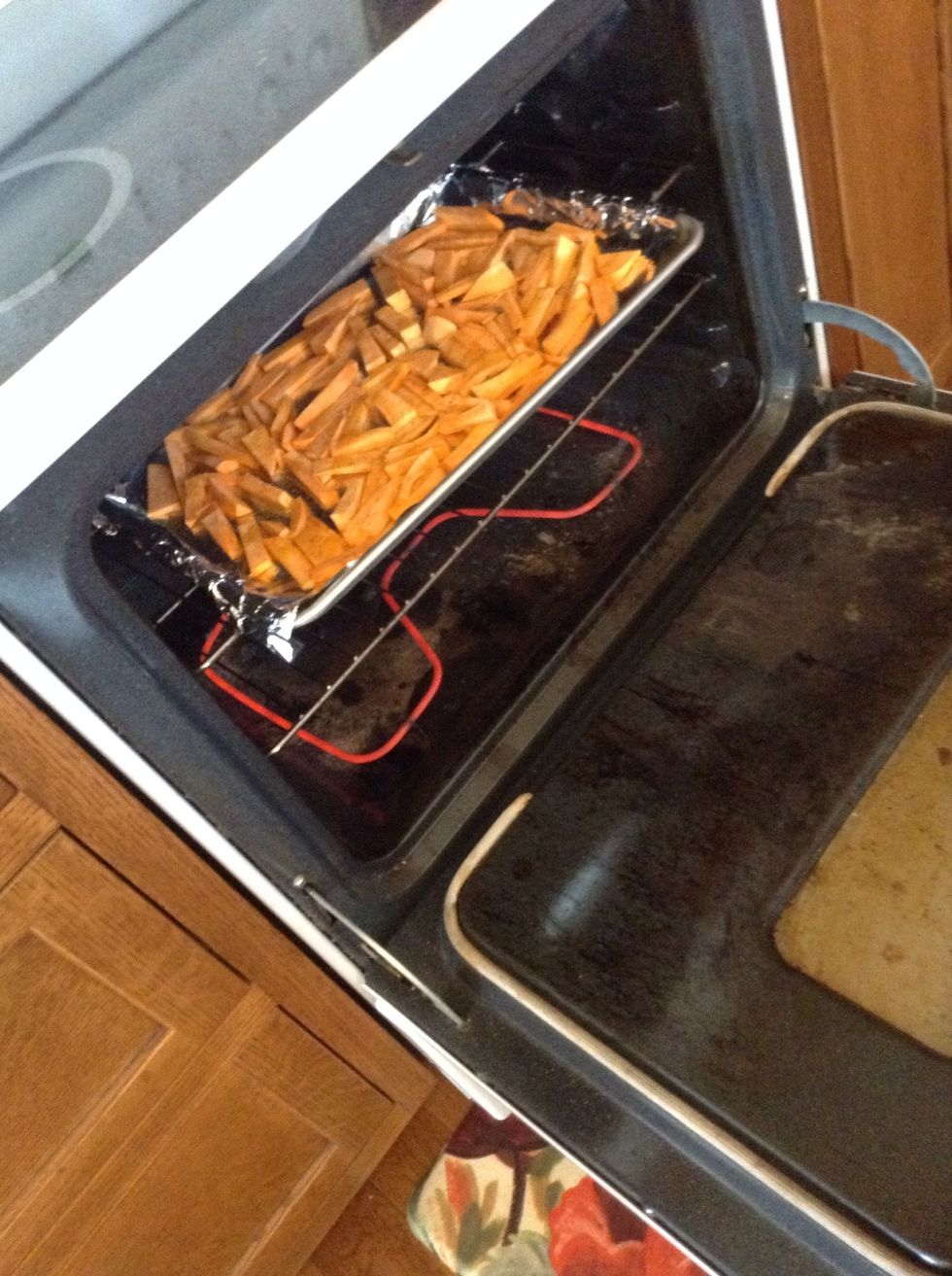 Bake for about 20 minutes