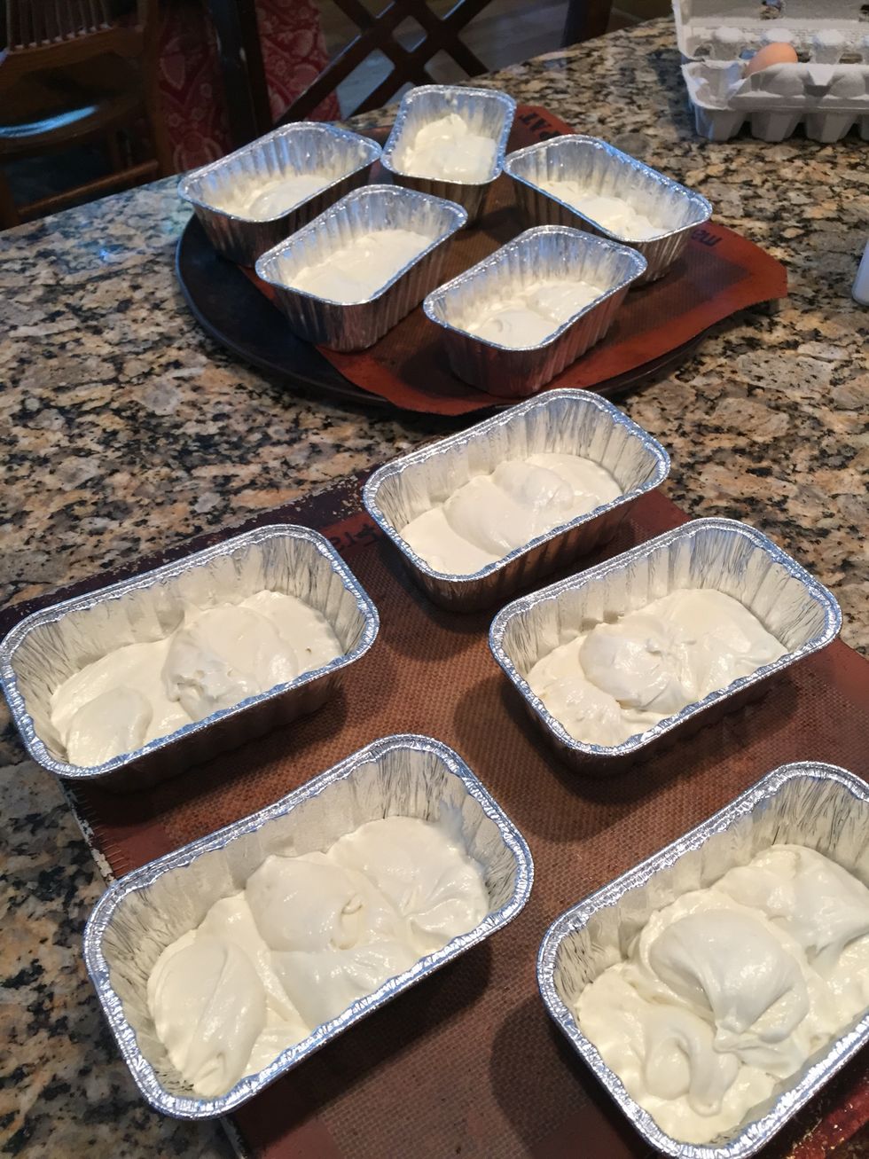 Bake for about 30 minutes. Be sure to check bc you don't want to over cook