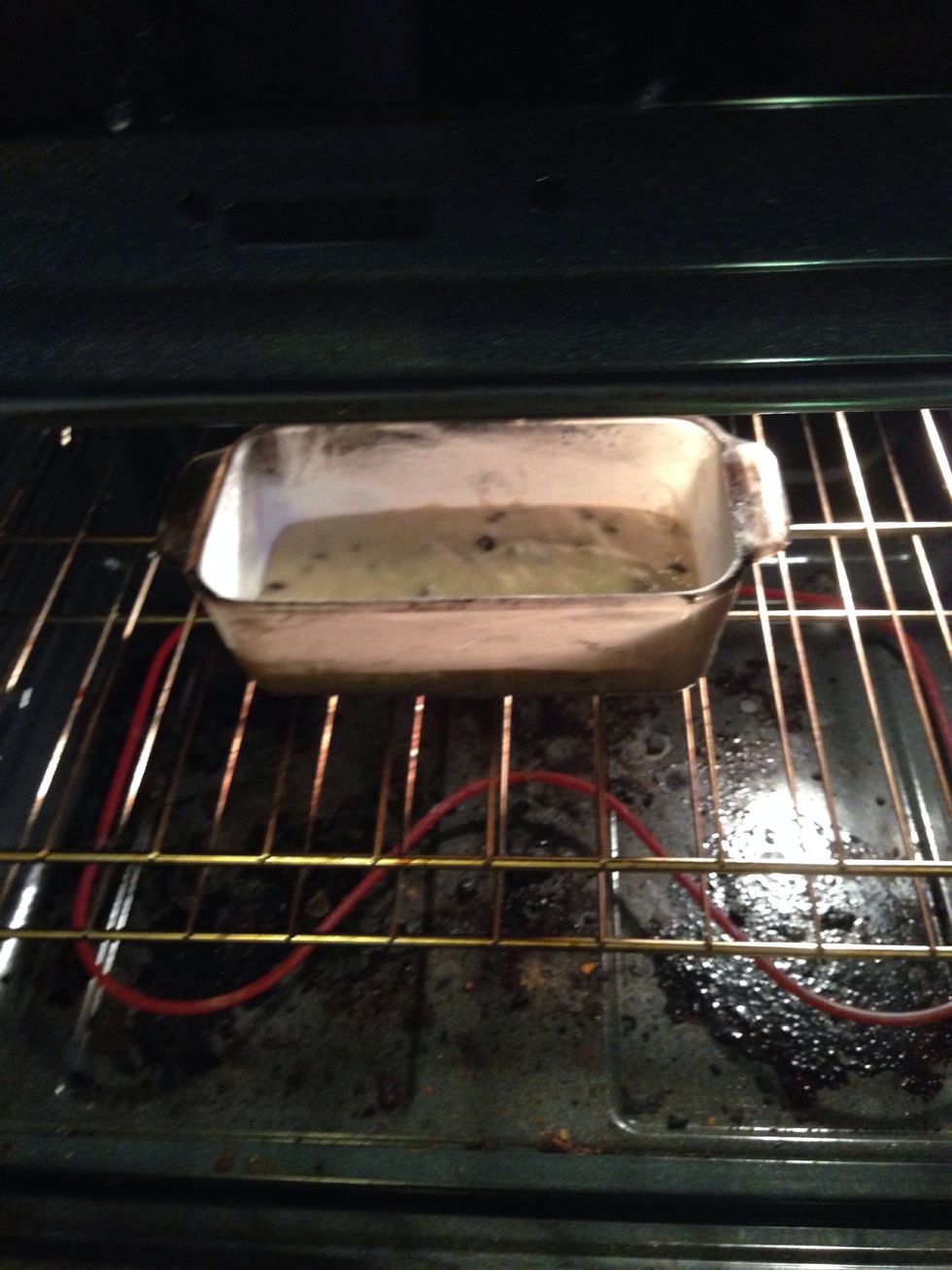 Bake for about 40 minutes