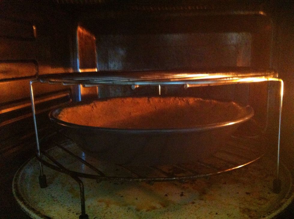 Bake in a preheated 170 Celcius oven (325 F)