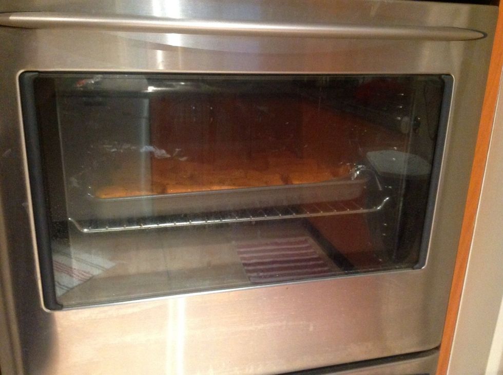 Bake in oven until crispy