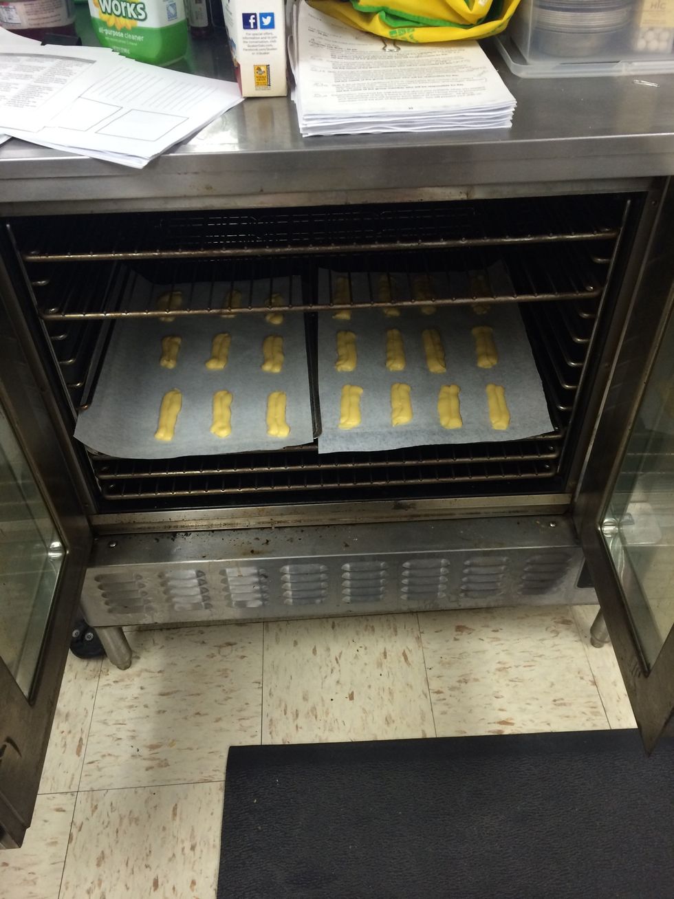Bake in the Bridgett or set your oven at convention bake at 450 degrees until golden brown (approximately 20 minutes)